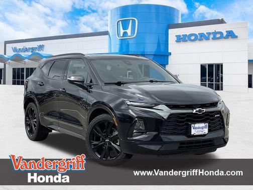 Black 2021 Chevrolet Blazer RS