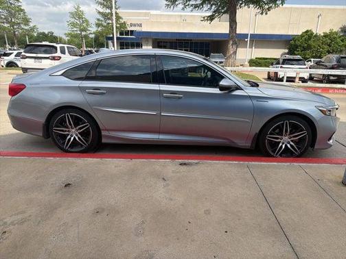 Lunar Silver 2021 Honda Accord Hybrid Touring