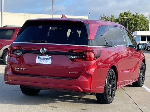 Modern Steel Metallic 2025 Honda Odyssey Sport-L