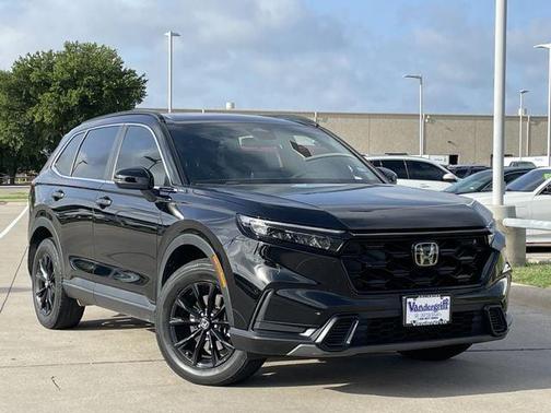 Crystal Black Pearl 2024 Honda CR-V Hybrid Sport AWD