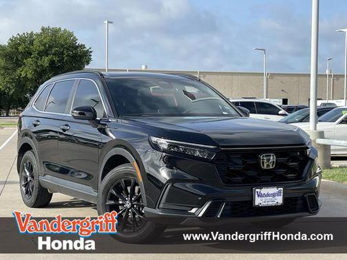 Crystal Black Pearl 2024 Honda CR-V Hybrid Sport AWD