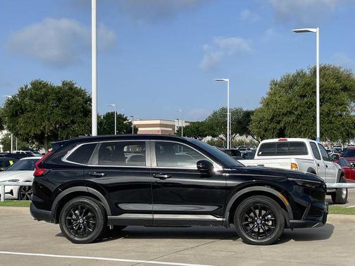 Crystal Black Pearl 2024 Honda CR-V Hybrid Sport AWD
