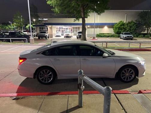 Platinum White Pearl 2021 Honda Accord LX 1.5T