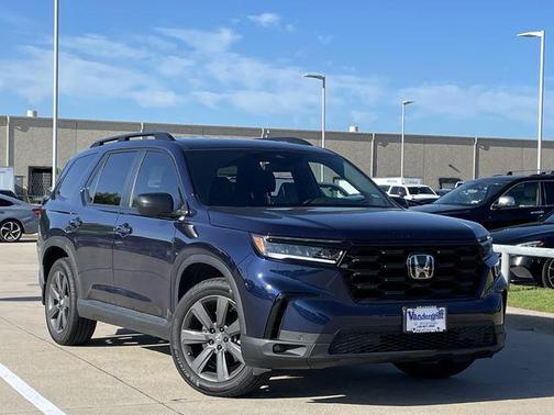 Obsidian Blue Pearl 2025 Honda Pilot Sport