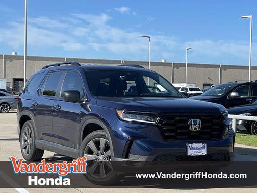 Obsidian Blue Pearl 2025 Honda Pilot Sport