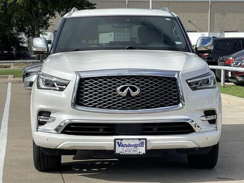 Moonstone White 2022 INFINITI QX80 SENSORY