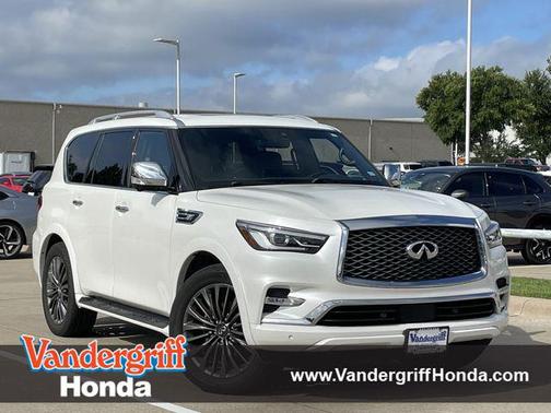 Moonstone White 2022 INFINITI QX80 SENSORY
