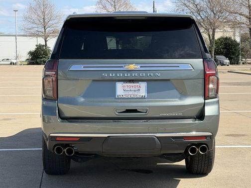 Silver Sage Metallic 2023 Chevrolet Suburban Premier
