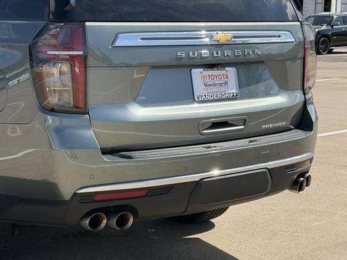 Silver Sage Metallic 2023 Chevrolet Suburban Premier