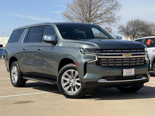 Silver Sage Metallic 2023 Chevrolet Suburban Premier