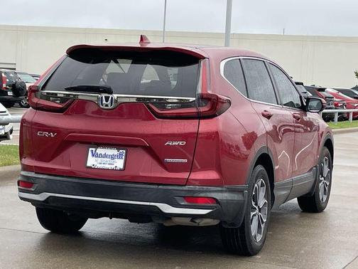 Radiant Red 2022 Honda CR-V Hybrid EX-L