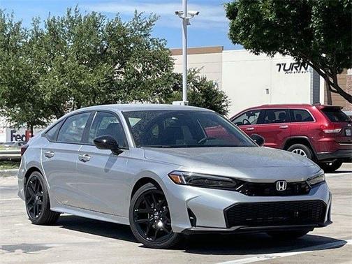 Solar Silver 2026 Honda Civic Sport