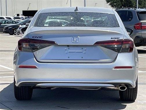 Solar Silver 2026 Honda Civic Sport