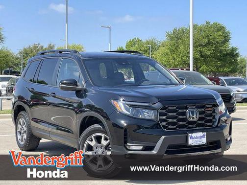 Crystal Black Pearl 2023 Honda Passport AWD TrailSport
