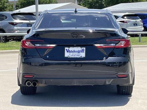 Midnight Black Metallic 2025 Toyota Camry SE