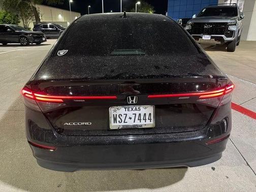 Crystal Black Pearl 2024 Honda Accord LX 1.5T