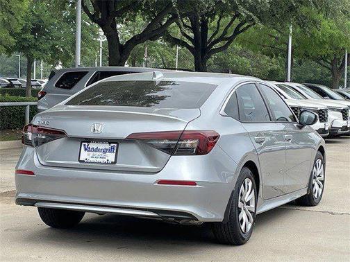 Solar Silver 2026 Honda Civic LX