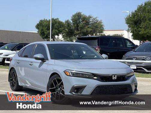 Gray 2022 Honda Civic Sport Touring