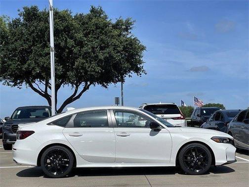 Platinum White Pearl 2026 Honda Civic Sport