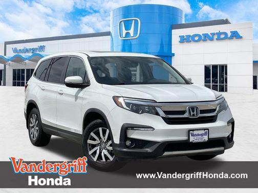 Platinum White Pearl 2021 Honda Pilot 2WD EX-L