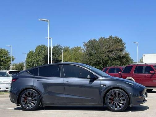 Stealth Grey 2024 Tesla Model Y Performance Dual Motor All-Wheel Drive
