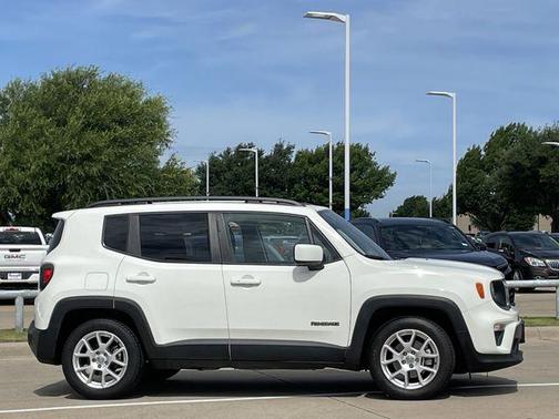 Alpine White Clearcoat 2019 Jeep Renegade Latitude