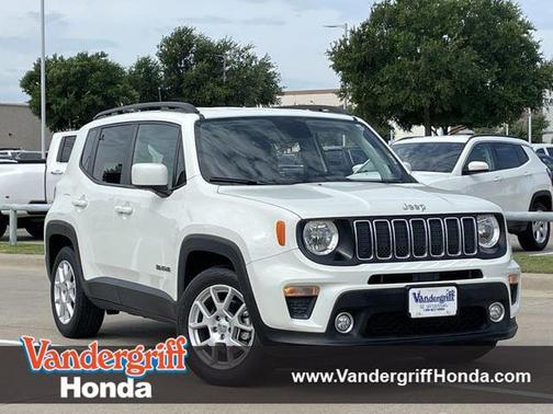 Alpine White Clearcoat 2019 Jeep Renegade Latitude