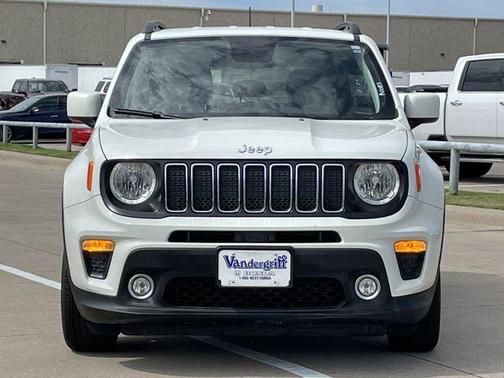 Alpine White Clearcoat 2019 Jeep Renegade Latitude