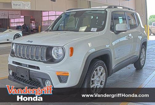 Alpine White Clearcoat 2019 Jeep Renegade Latitude