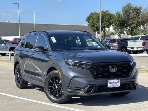 Meteorite Gray Metallic 2025 Honda CR-V Hybrid Sport FWD