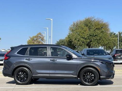 Meteorite Gray Metallic 2025 Honda CR-V Hybrid Sport FWD