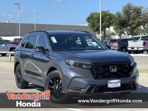 Meteorite Gray Metallic 2025 Honda CR-V Hybrid Sport FWD