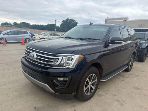 Antimatter Blue Metallic 2021 Ford Expedition XLT