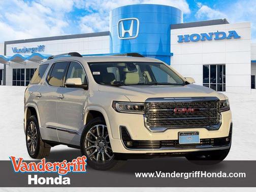 Summit White 2023 GMC Acadia Denali