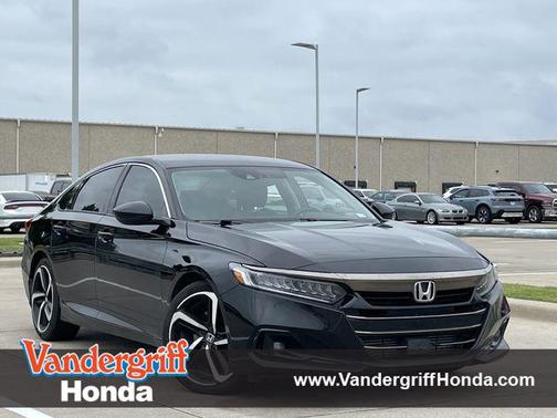 Crystal Black Pearl 2022 Honda Accord Sport SE 1.5T