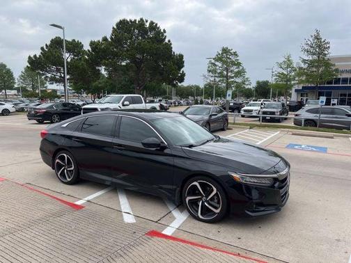 Crystal Black Pearl 2022 Honda Accord Sport SE 1.5T