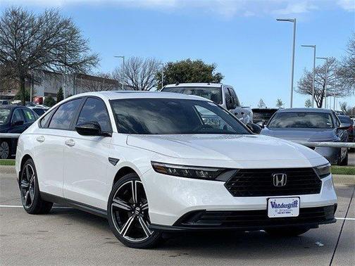 Platinum White Pearl 2026 Honda Accord Hybrid Sport