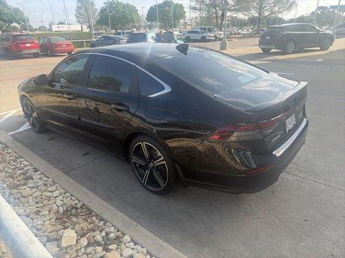 Crystal Black Pearl 2024 Honda Accord Hybrid Sport