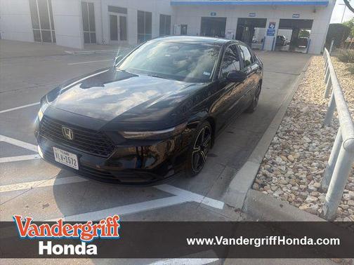 Crystal Black Pearl 2024 Honda Accord Hybrid Sport