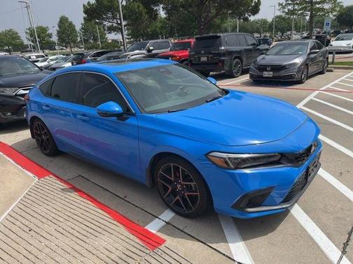 Boost Blue Pearl 2024 Honda Civic Sport Touring