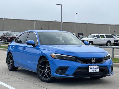 Boost Blue Pearl 2024 Honda Civic Sport Touring