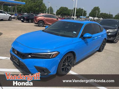 Boost Blue Pearl 2024 Honda Civic Sport Touring