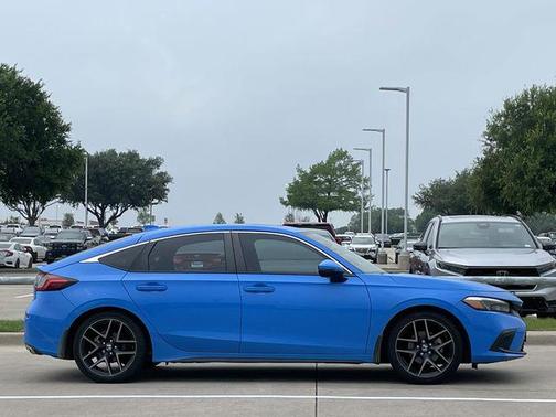 Boost Blue Pearl 2024 Honda Civic Sport Touring