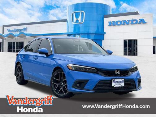 Boost Blue Pearl 2024 Honda Civic Sport Touring