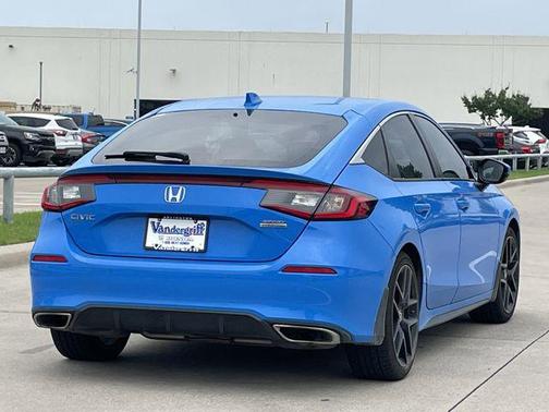 Boost Blue Pearl 2024 Honda Civic Sport Touring