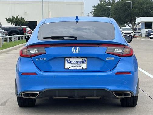 Boost Blue Pearl 2024 Honda Civic Sport Touring