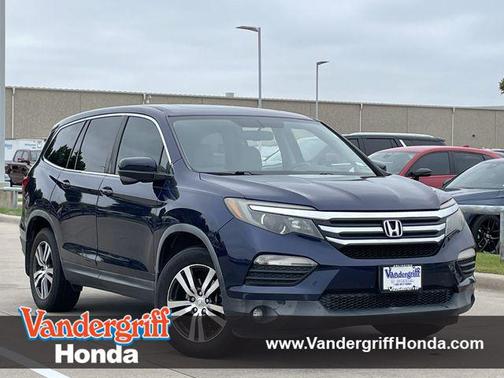 Obsidian Blue Pearl 2017 Honda Pilot EX-L
