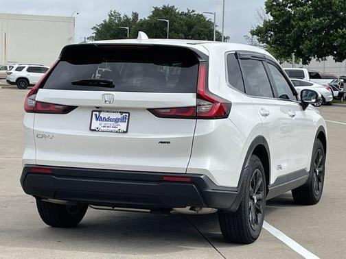 Platinum White Pearl 2025 Honda CR-V EX AWD