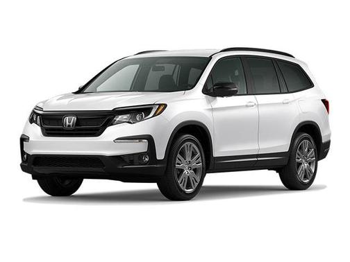 Platinum White Pearl 2022 Honda Pilot AWD Sport