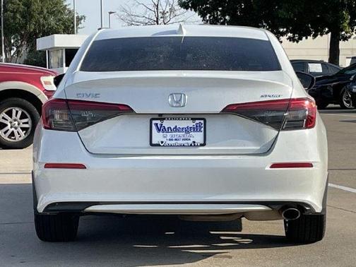 Platinum White Pearl 2023 Honda Civic Sport